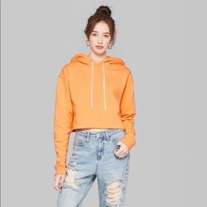 Orange crop sweatshirt